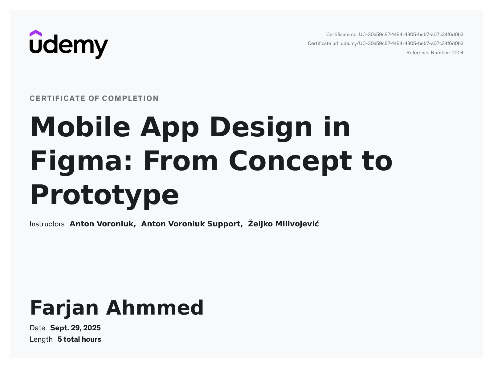 Mobile App Design in Figma